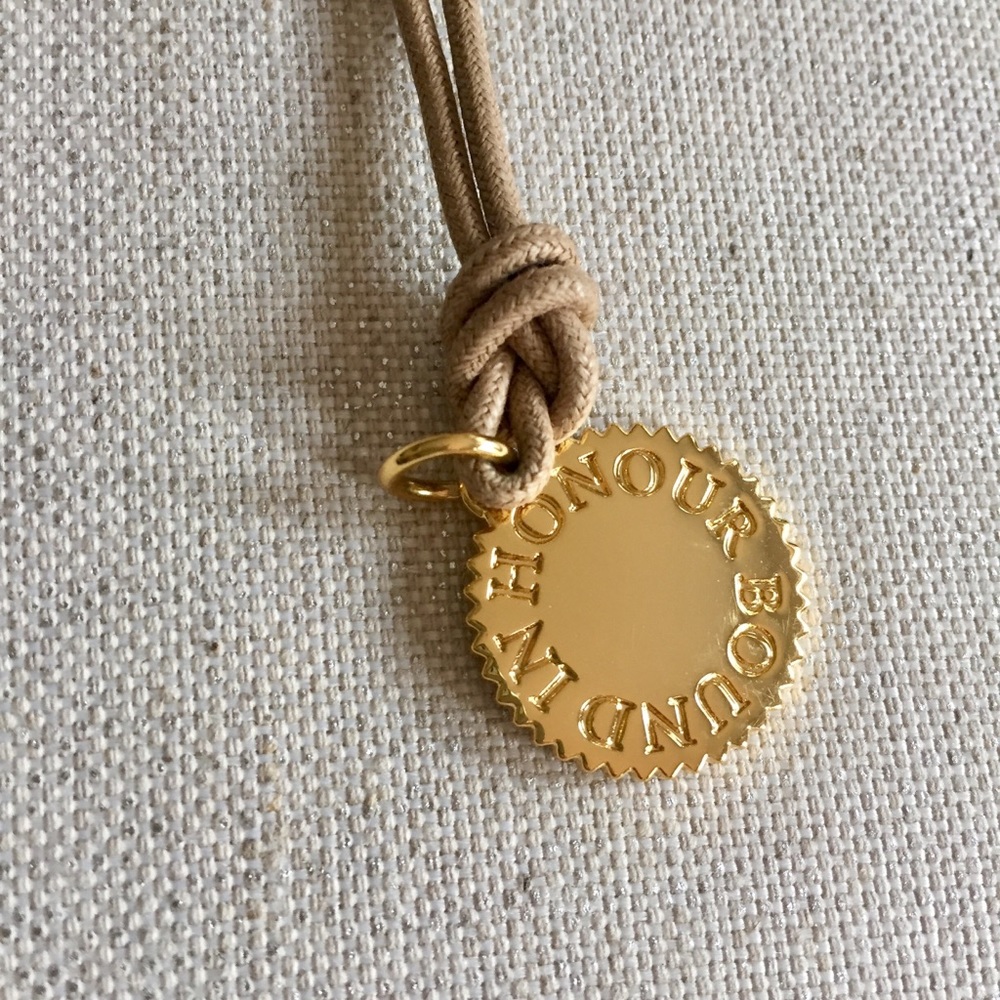 India Hicks Honor Bound Token Necklace